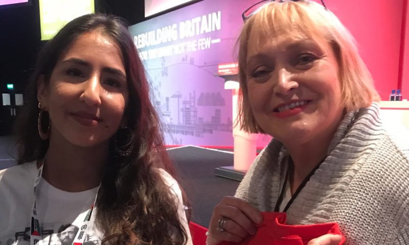 Jan and Harpreet at Labour Party Brexit Vote