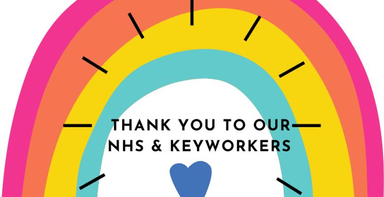 Thanks to NHS and key workers