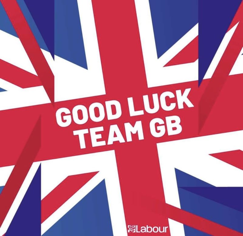 Good luck Team GB in the Tokyo Olympics