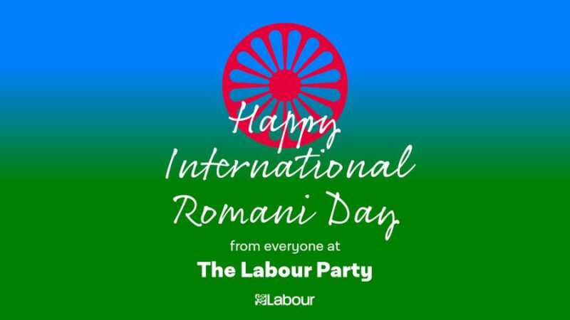 On International Romani Day we celebrate the contributions of our Roma, Gypsy, Sinti and Traveller communities. Labour is committed to defending the human rights of Romani people, and fighting for equality and an end to discrimination.